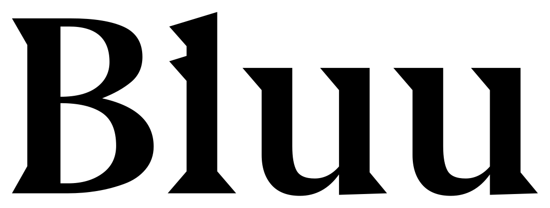 Bluu font