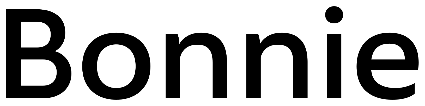 Bonnie font