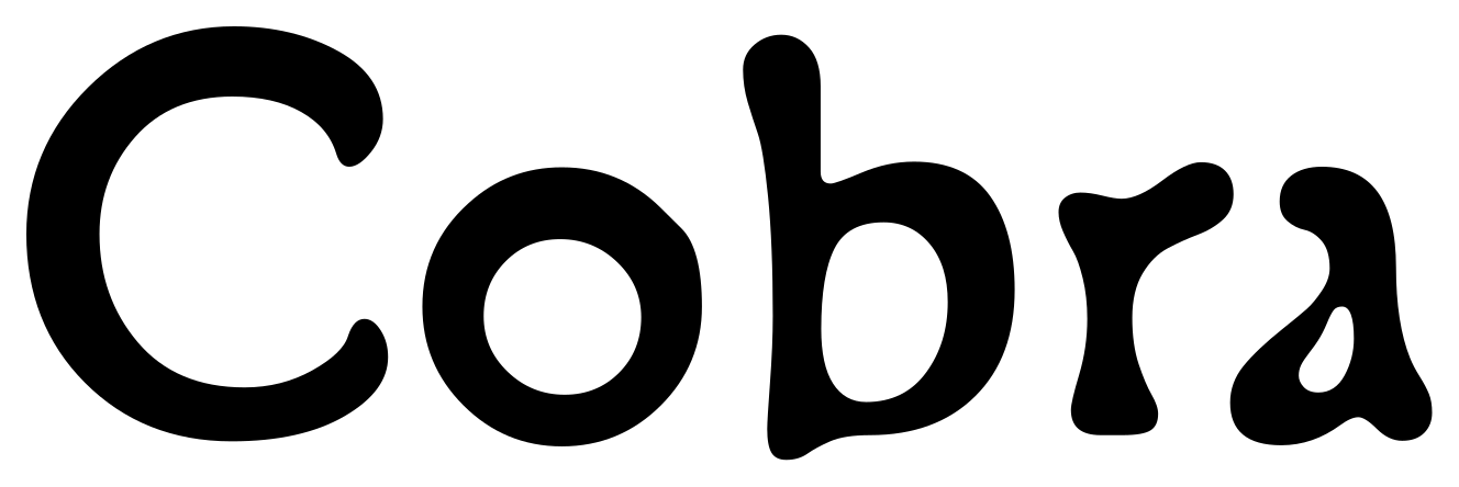 Cobra font preview
