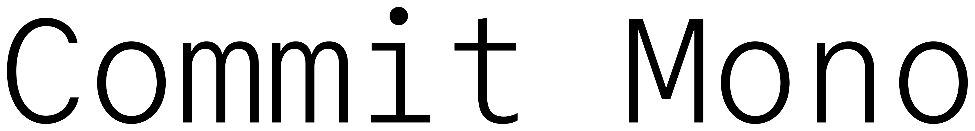 Commit Mono font
