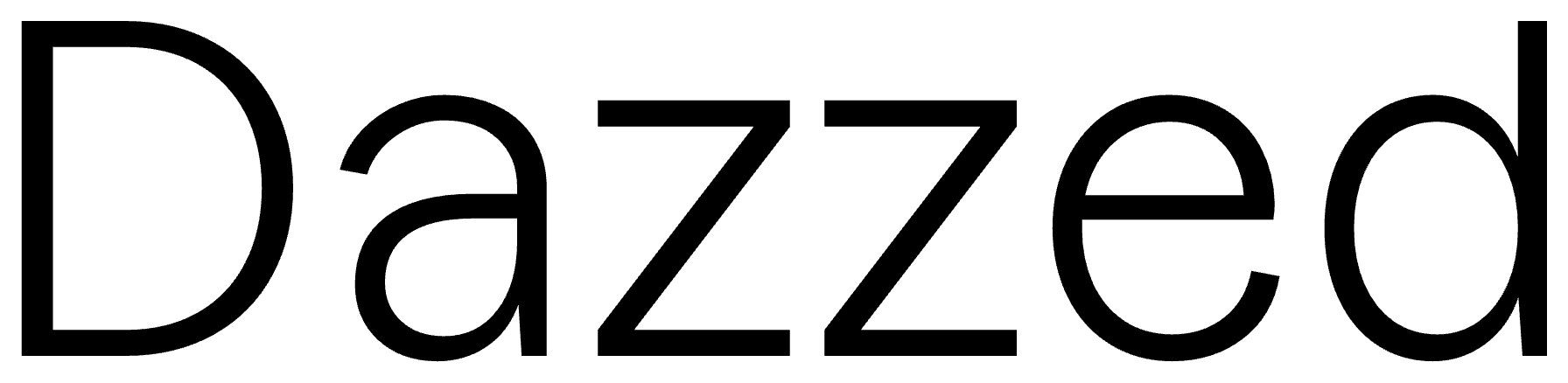 Dazzed font