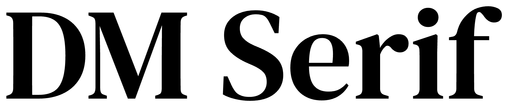 DM Serif font