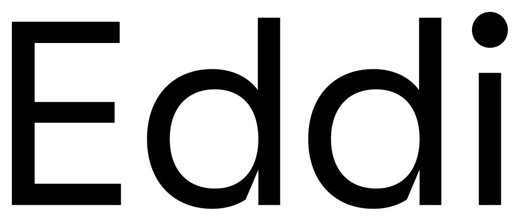 Eddi font preview