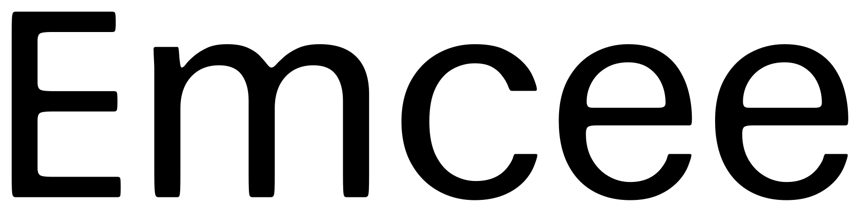 Emcee font