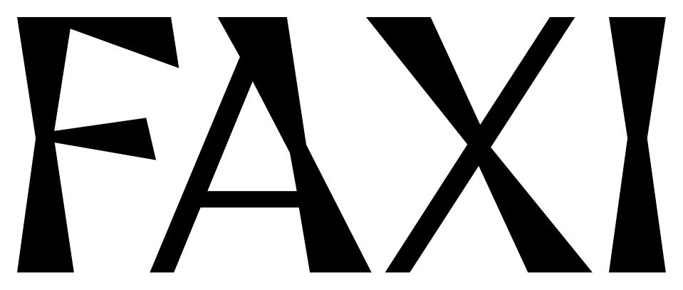 Faxi font preview