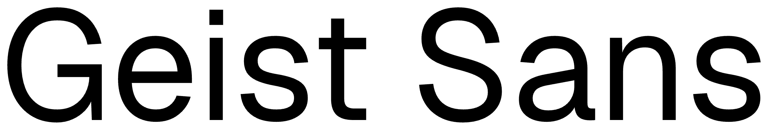 Geist Sans font preview
