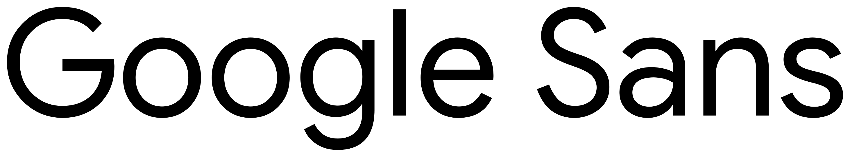 Google Sans font