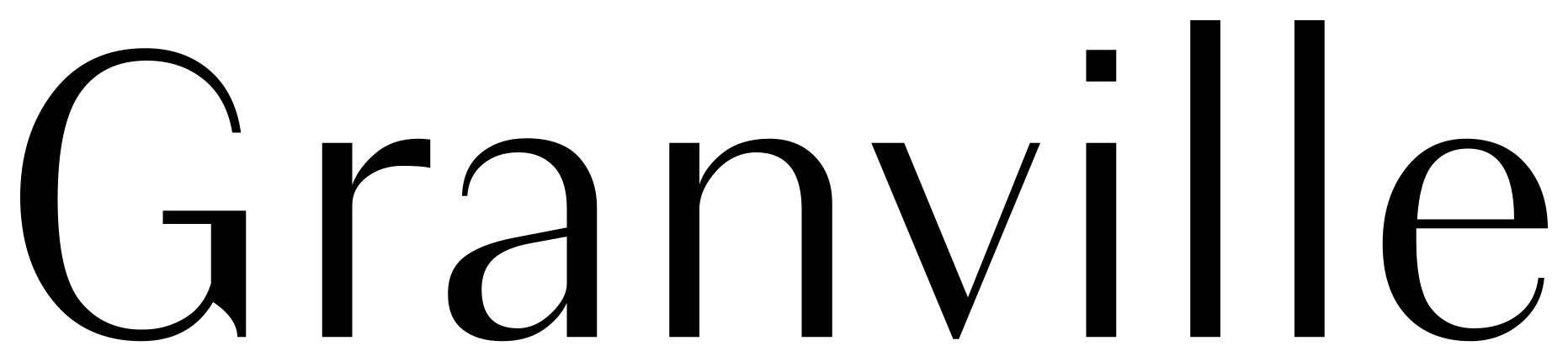 Granville font