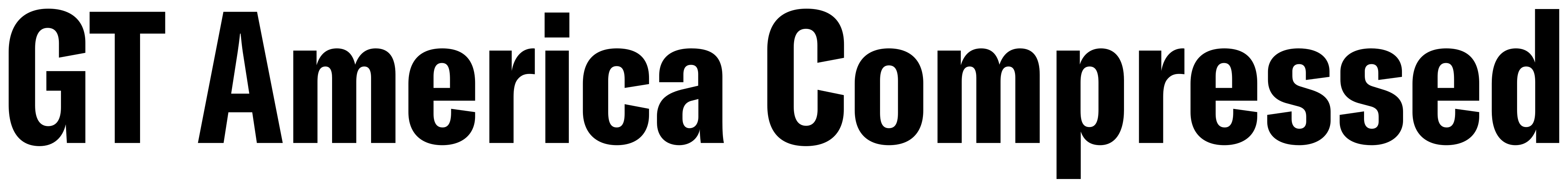 GT America Compressed font