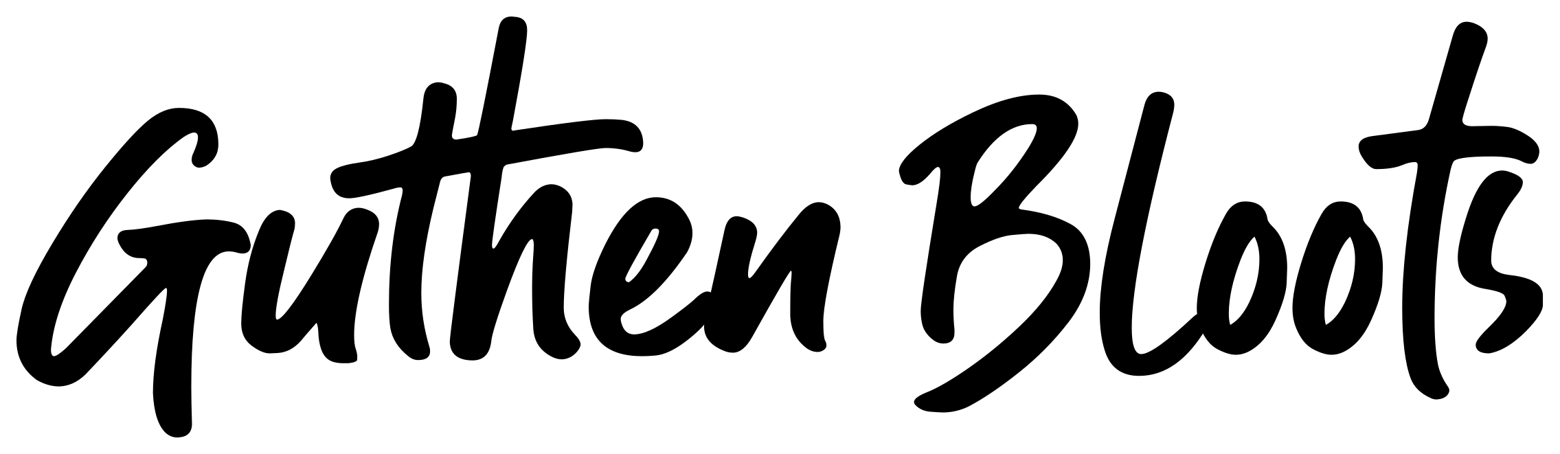 Guthen Bloots font