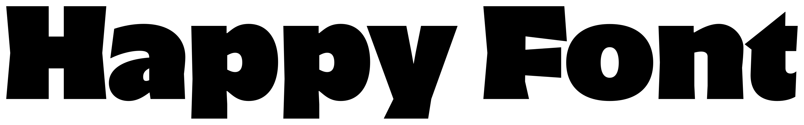 Happy Font font