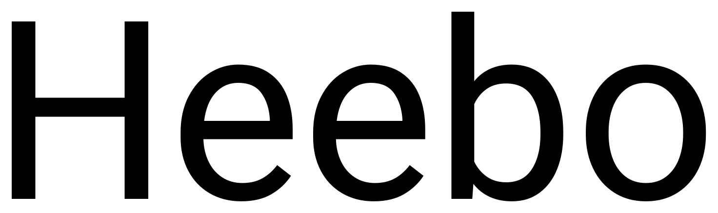 Heebo font