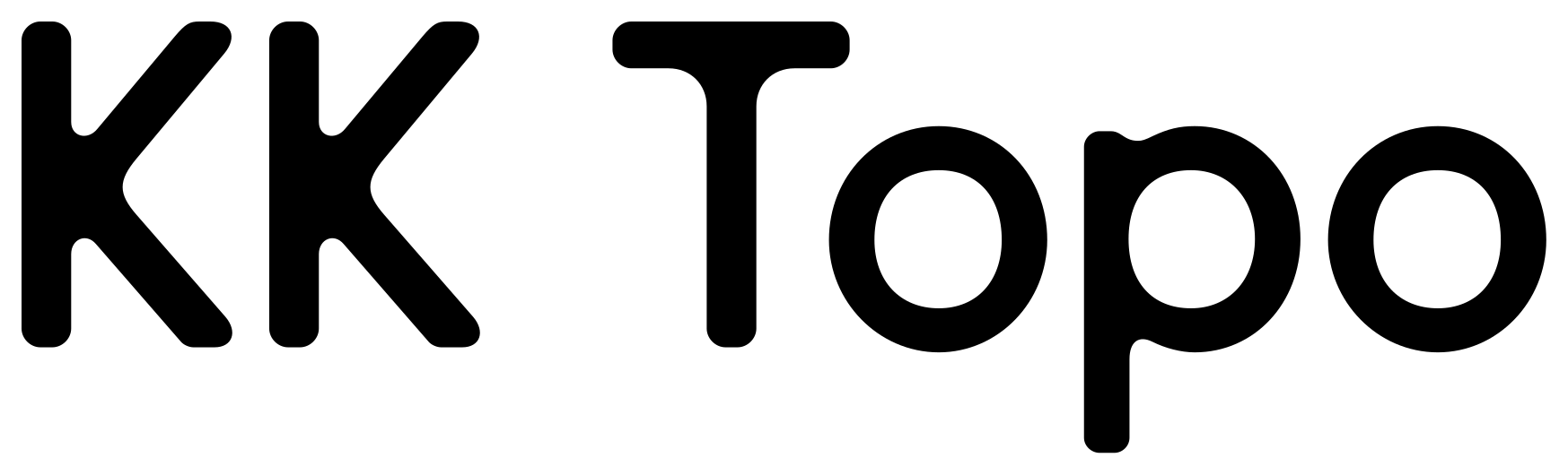 KK Topo font preview