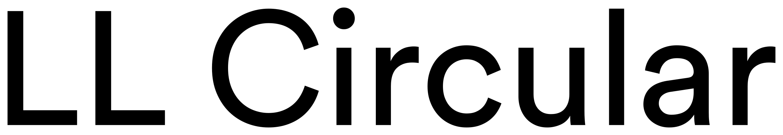 LL Circular font preview