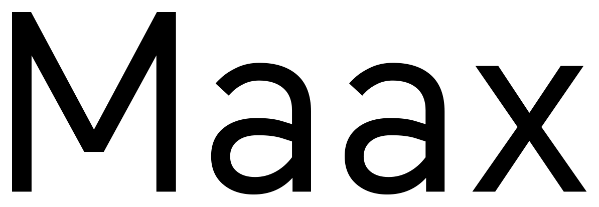 Maax font