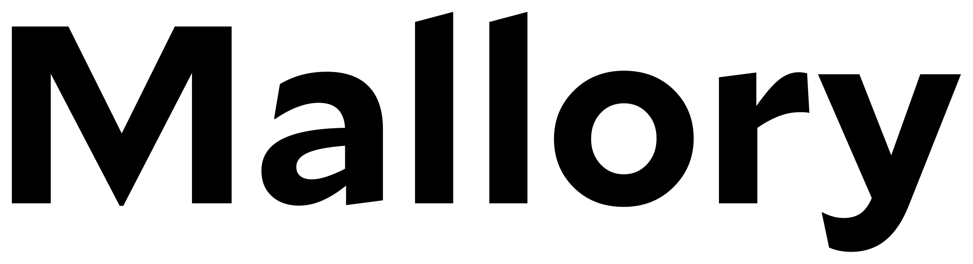 Mallory font preview