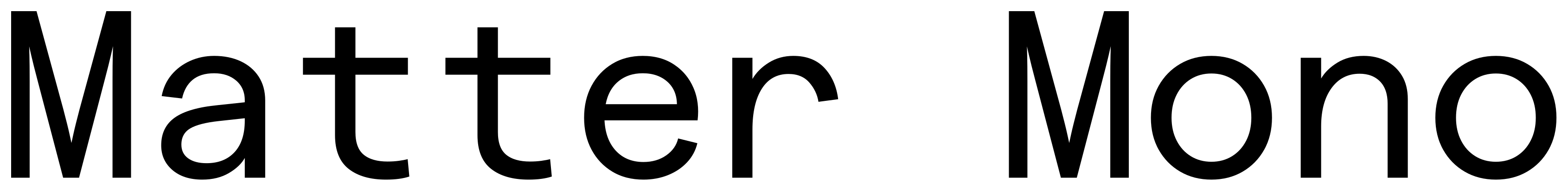 Matter Mono font