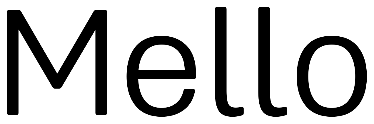 Mello font