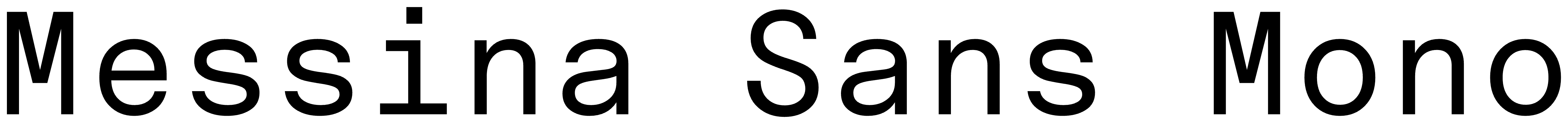 Messina Sans Mono font