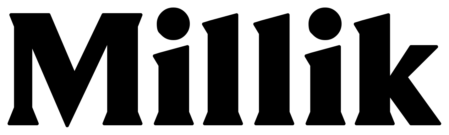 Millik font preview
