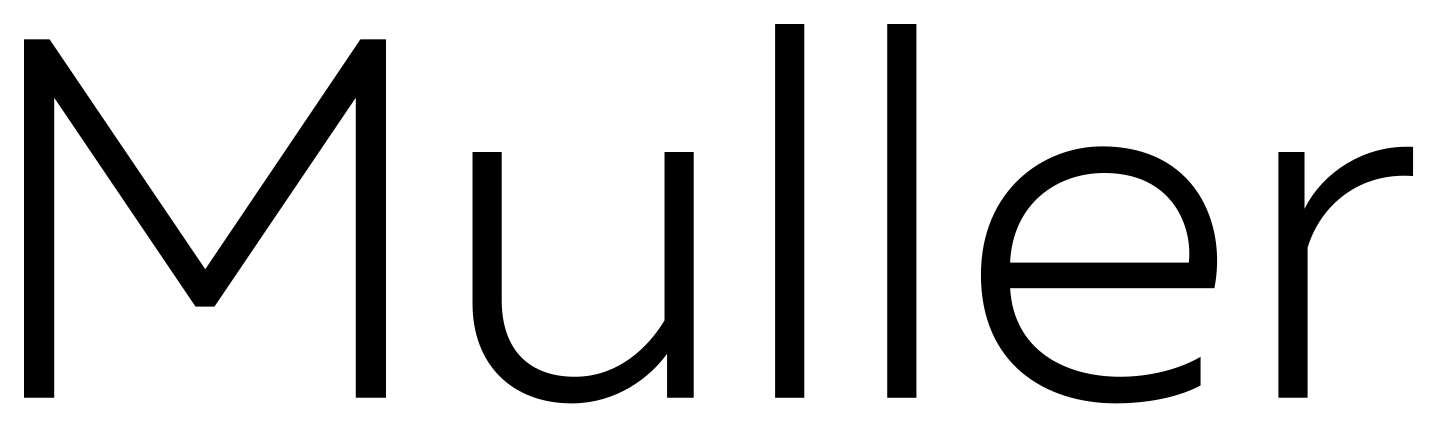 Muller font preview