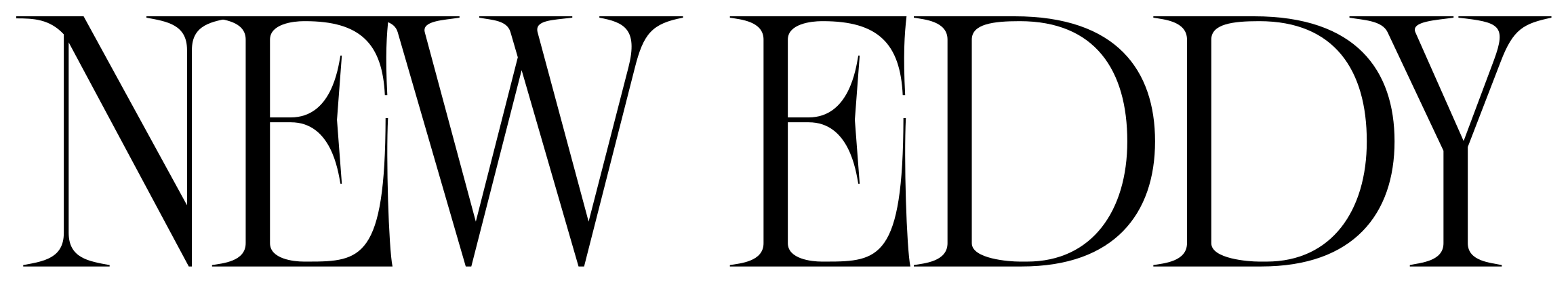 New Eddy font