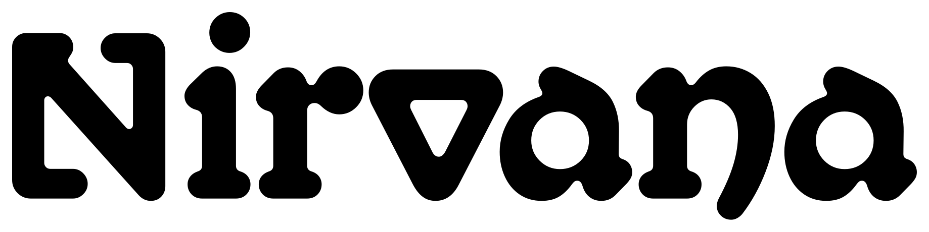 Nirvana font preview