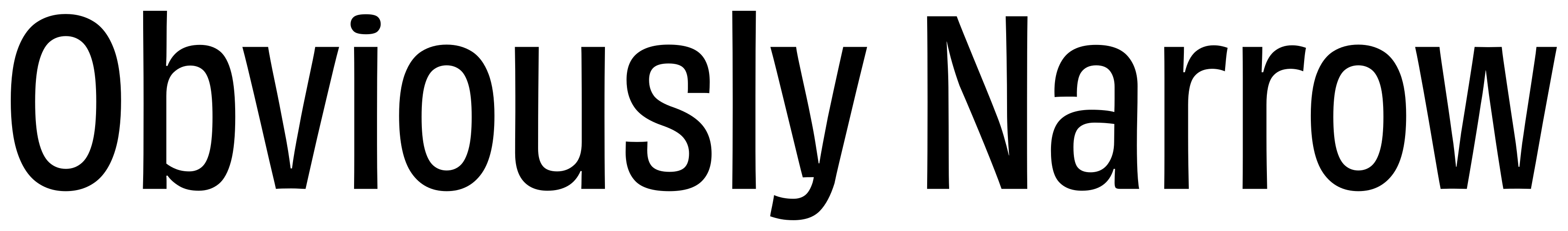 Obviously Narrow font preview