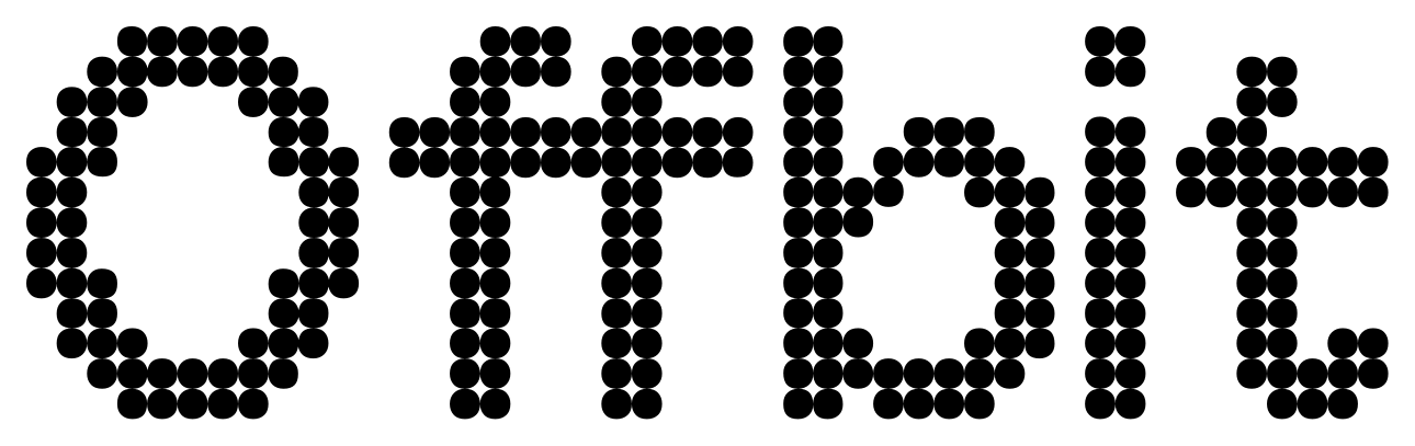 Offbit font preview