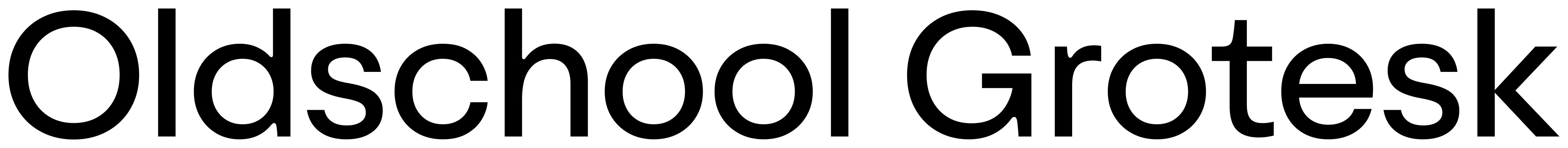 Oldschool Grotesk font