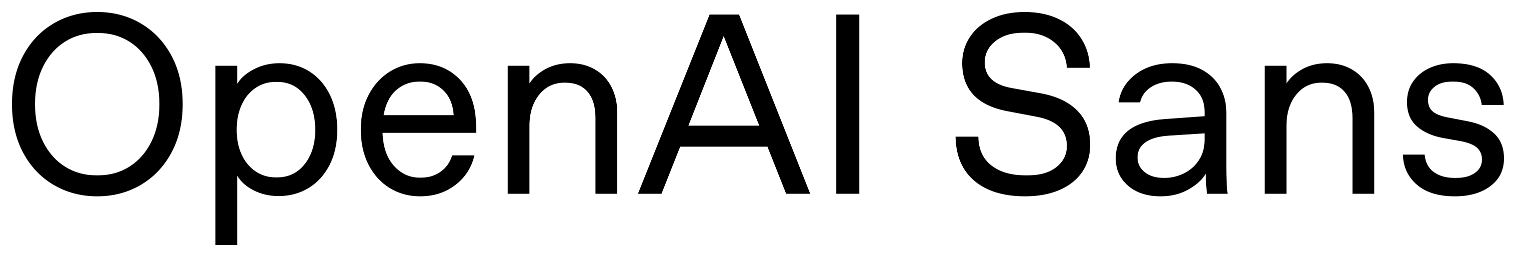 OpenAI Sans font preview