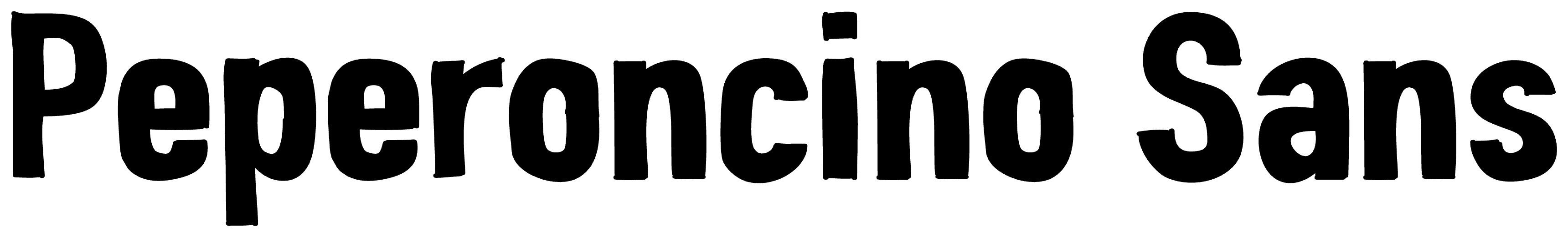 Peperoncino Sans font