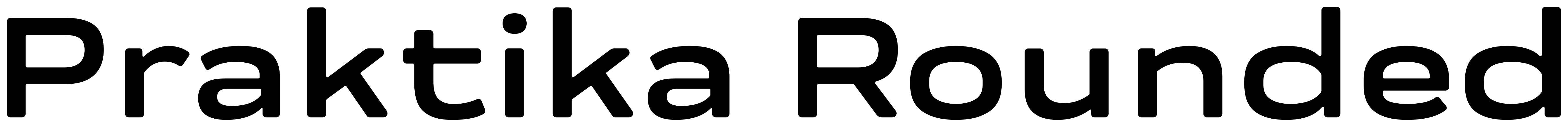 Praktika Rounded font
