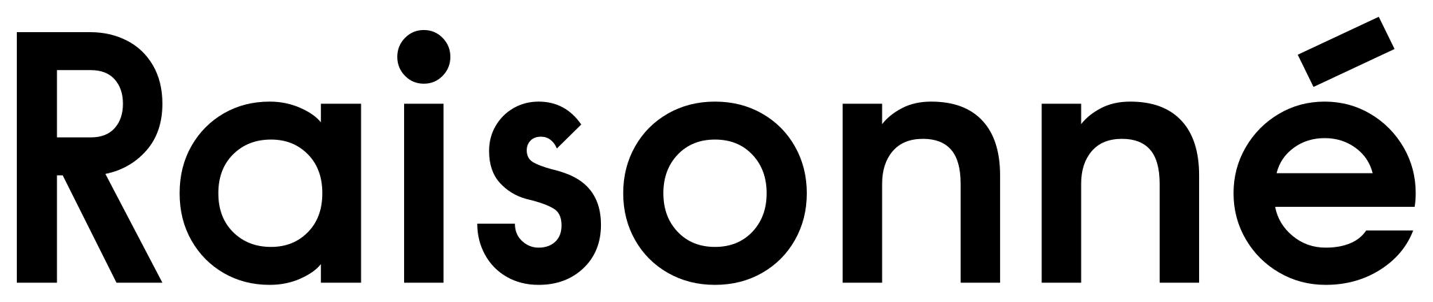 Raisonné font
