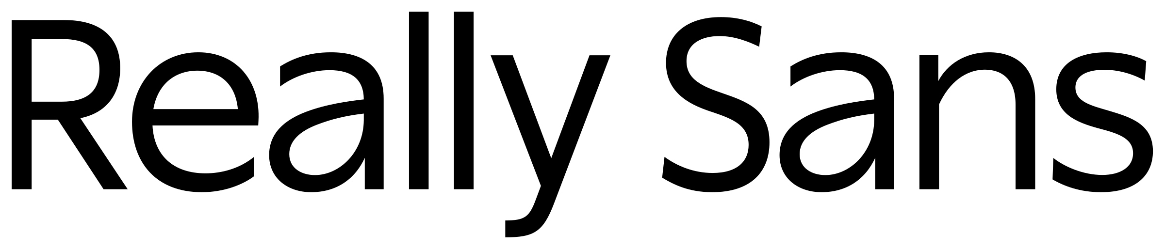 Really Sans font