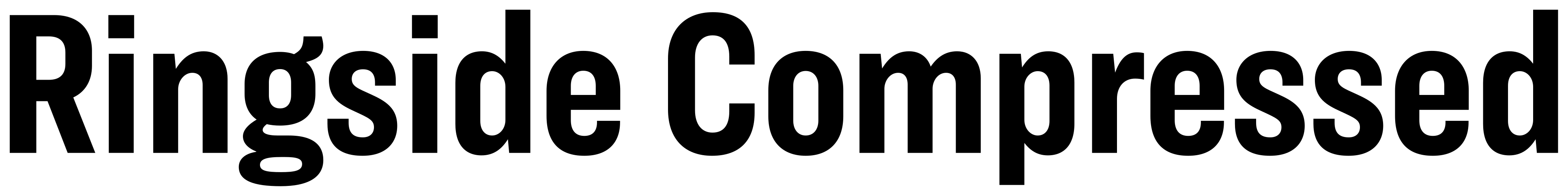 Ringside Compressed font preview