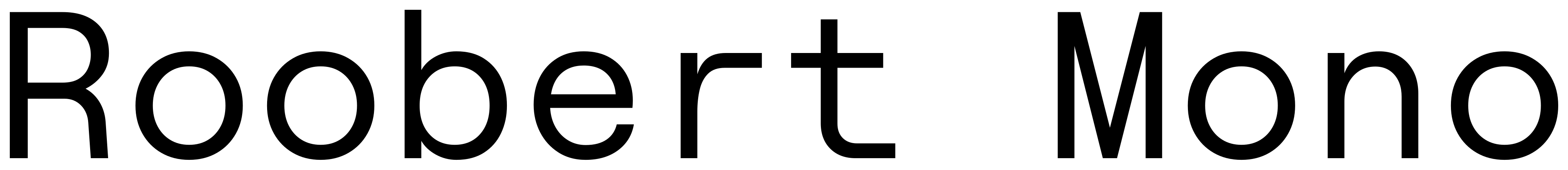 Roobert Mono font preview
