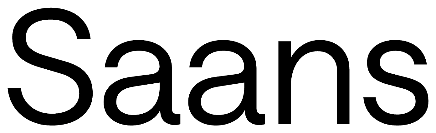 Saans font
