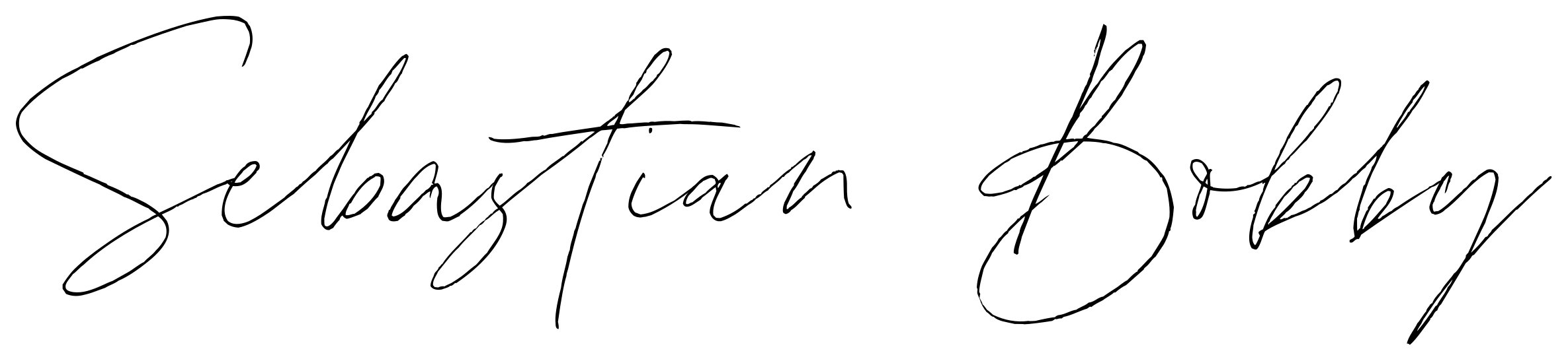 Sebastian Bobby font preview