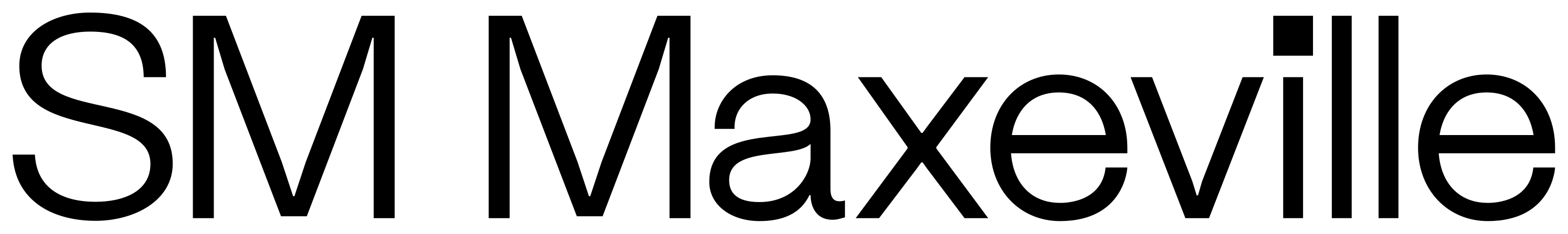 SM Maxeville font preview