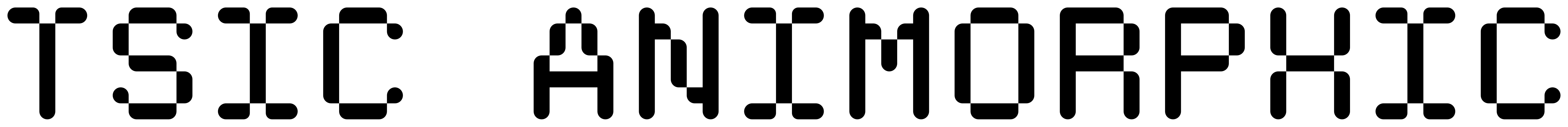TSIC Animorphic font