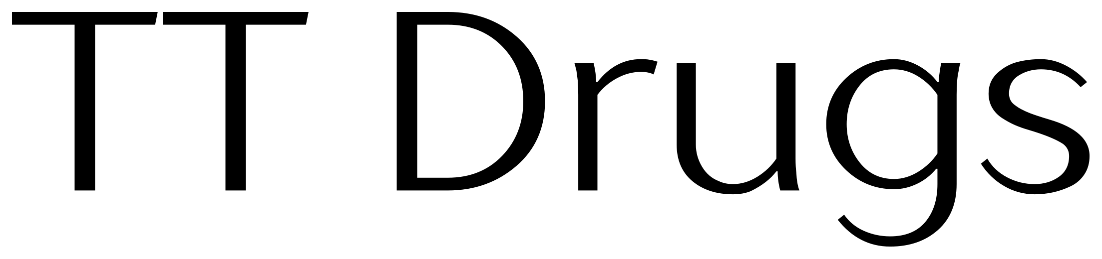 TT Drugs font