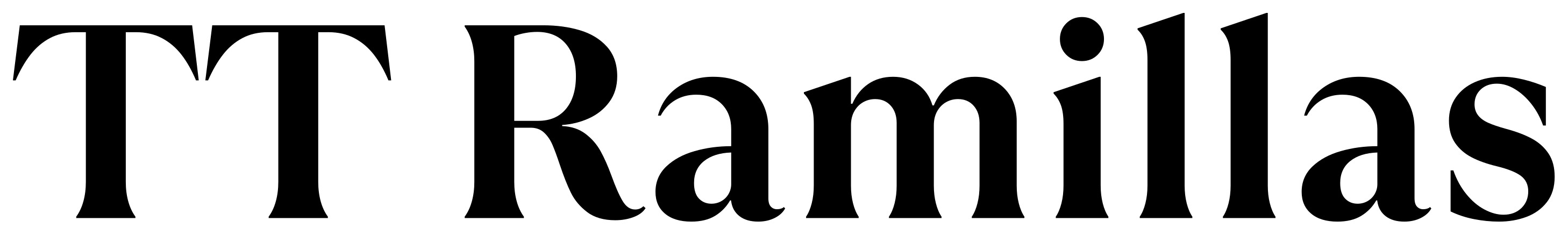 TT Ramillas font