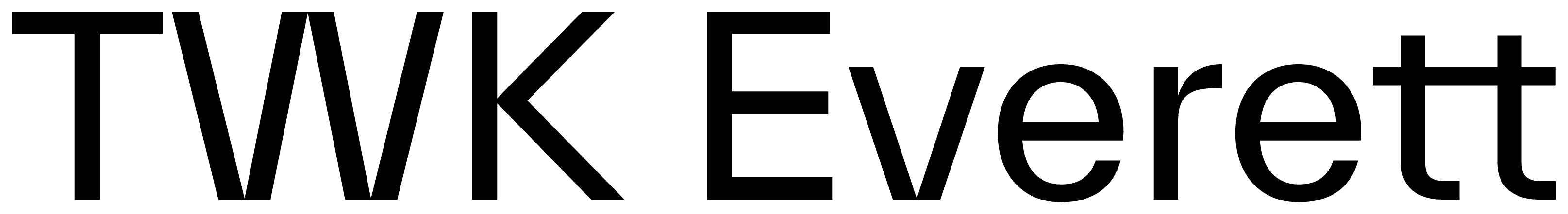 TWK Everett font