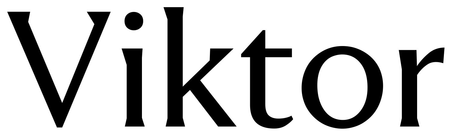 Viktor font