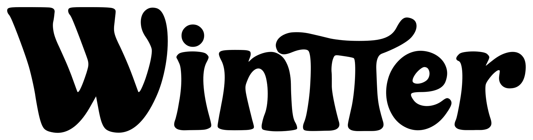 Wintter font preview