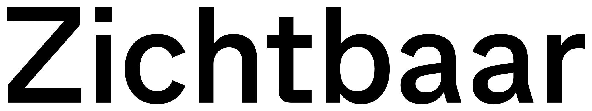 Zichtbaar font