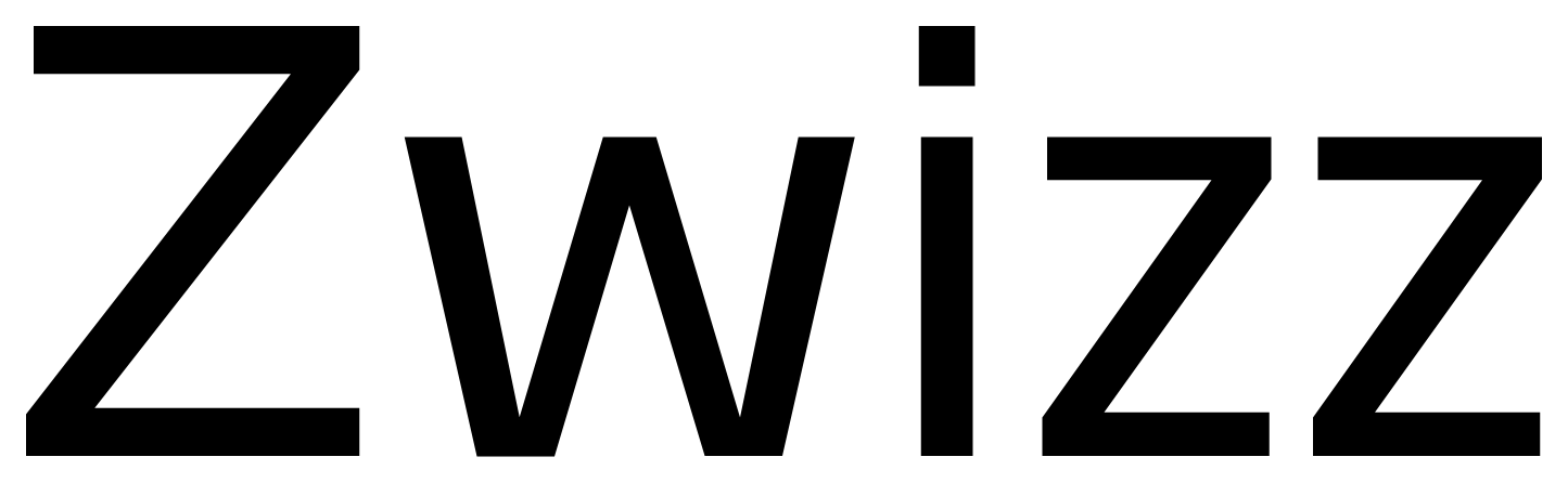 Zwizz font preview