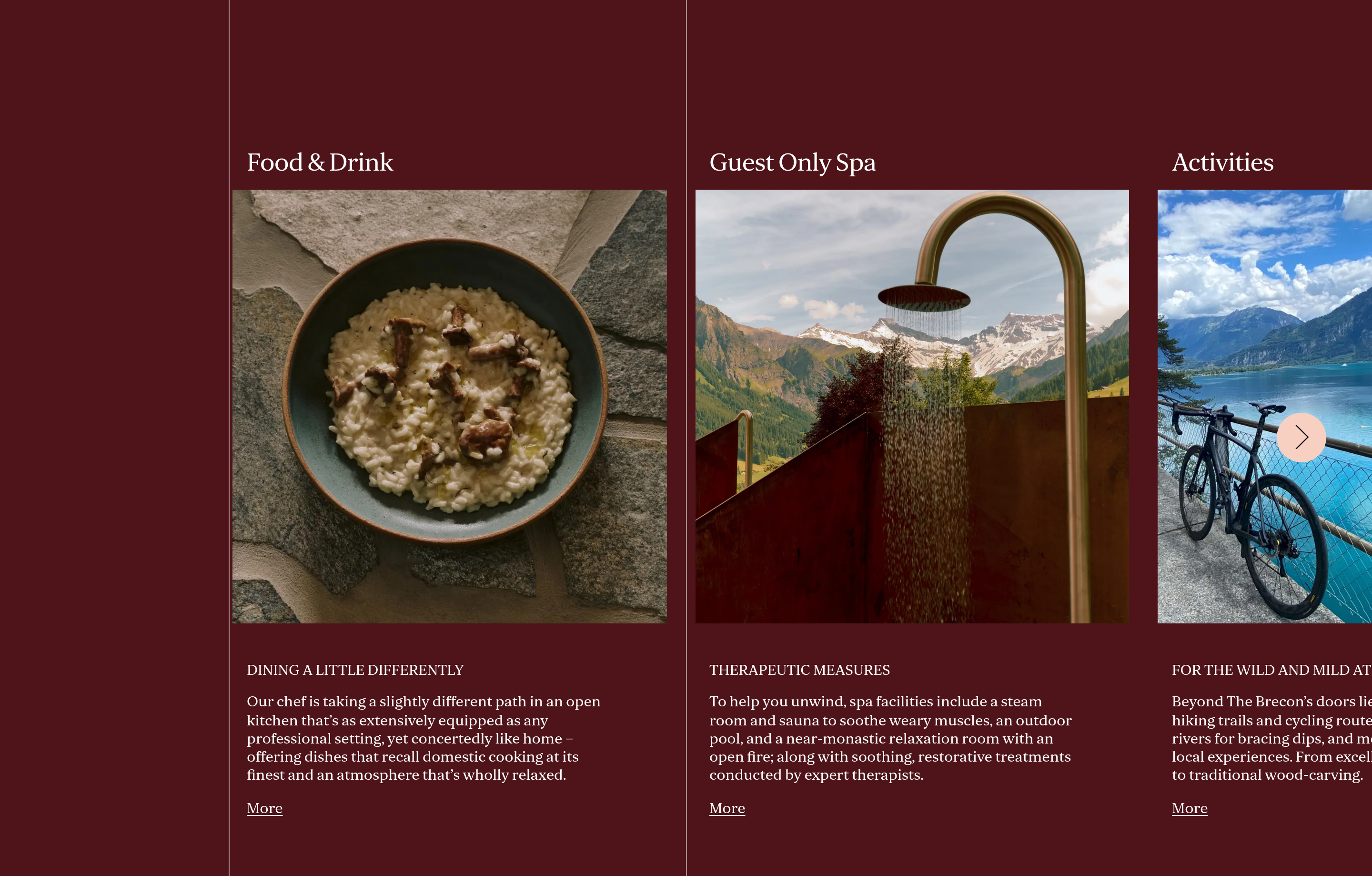 The Brecon Feature design
