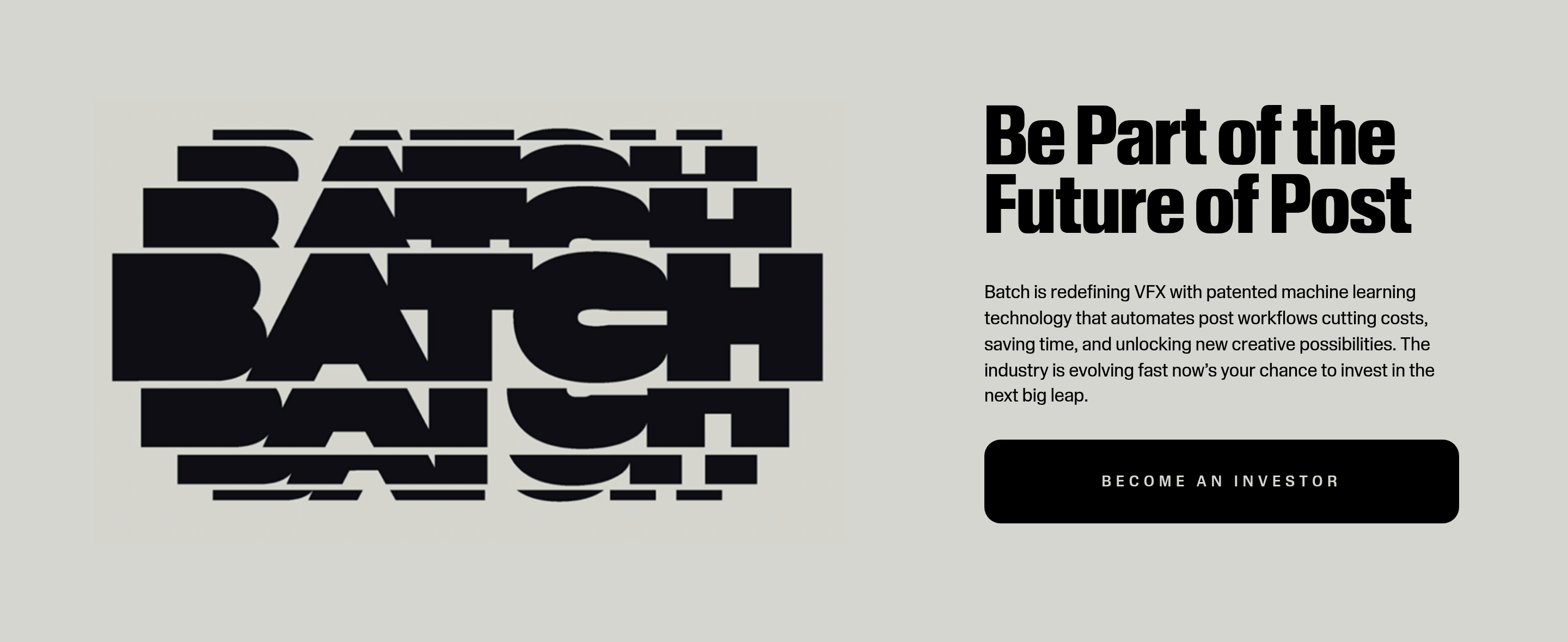 Batch Call to Action design
